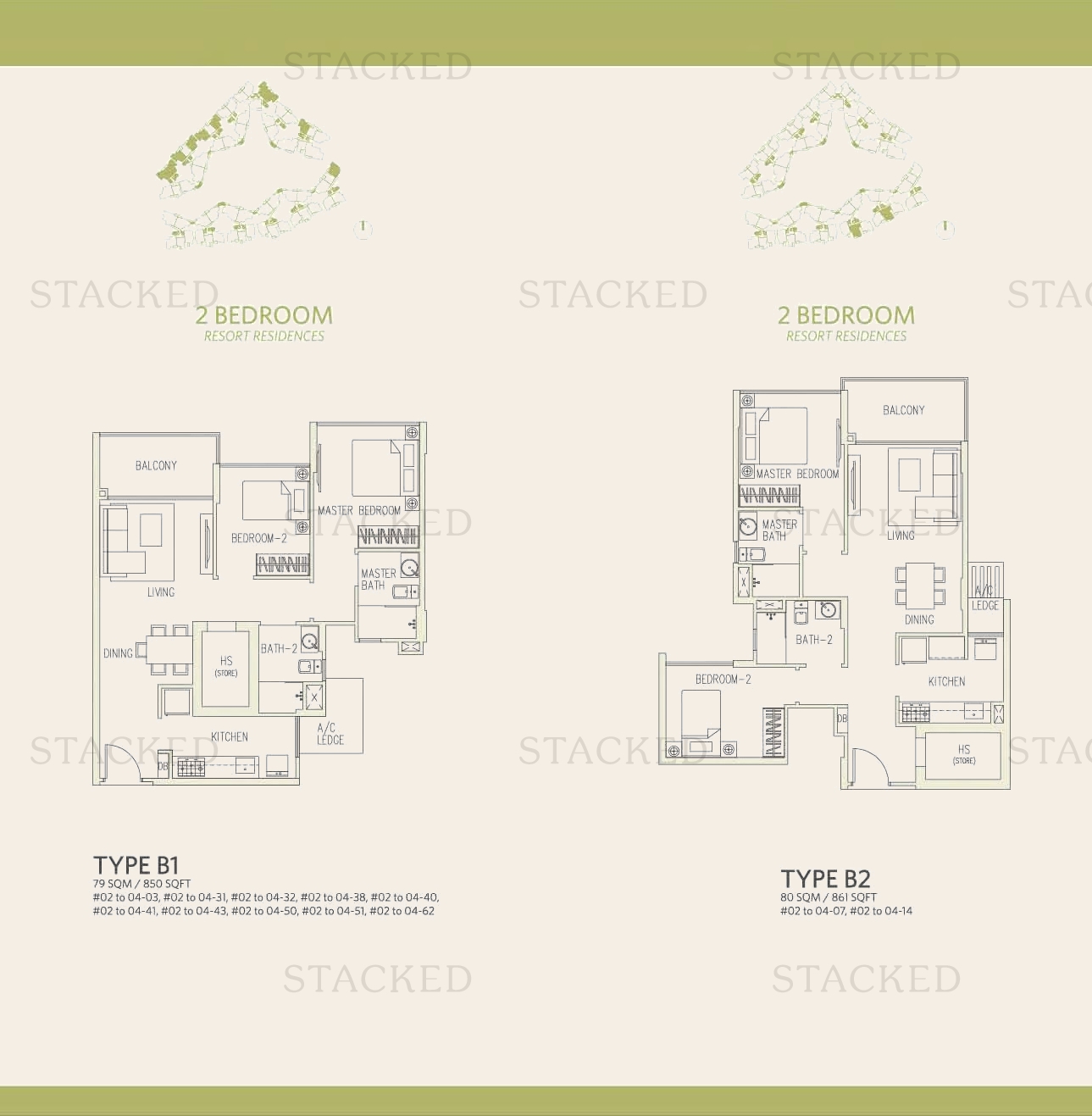 Canberra Residences floor plan